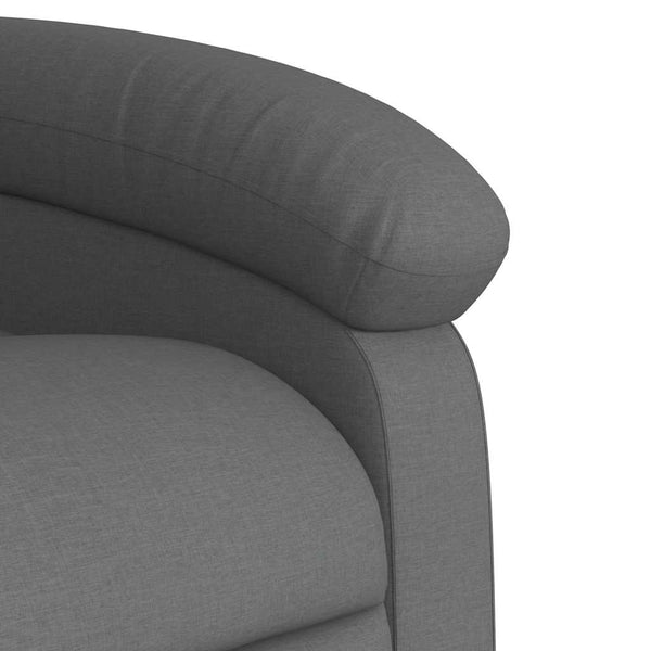 Relaxsessel mit Aufstehhilfe Dunkelgrau