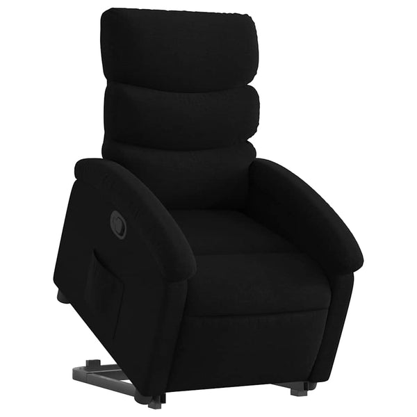 Relaxsessel mit Aufstehhilfe Schwarz