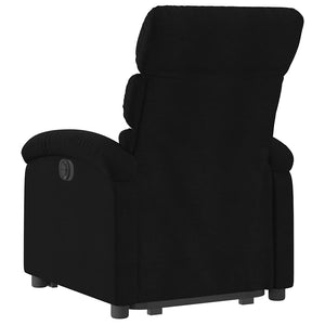 Relaxsessel mit Aufstehhilfe Schwarz