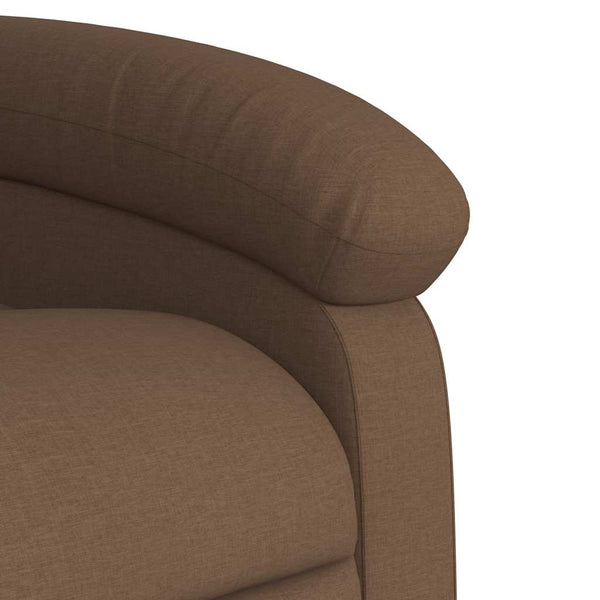 Relaxsessel mit Aufstehhilfe Braun
