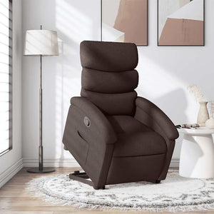 Relaxsessel mit Aufstehhilfe Dunkelbraun