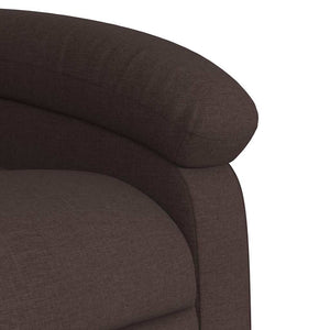 Relaxsessel mit Aufstehhilfe Dunkelbraun