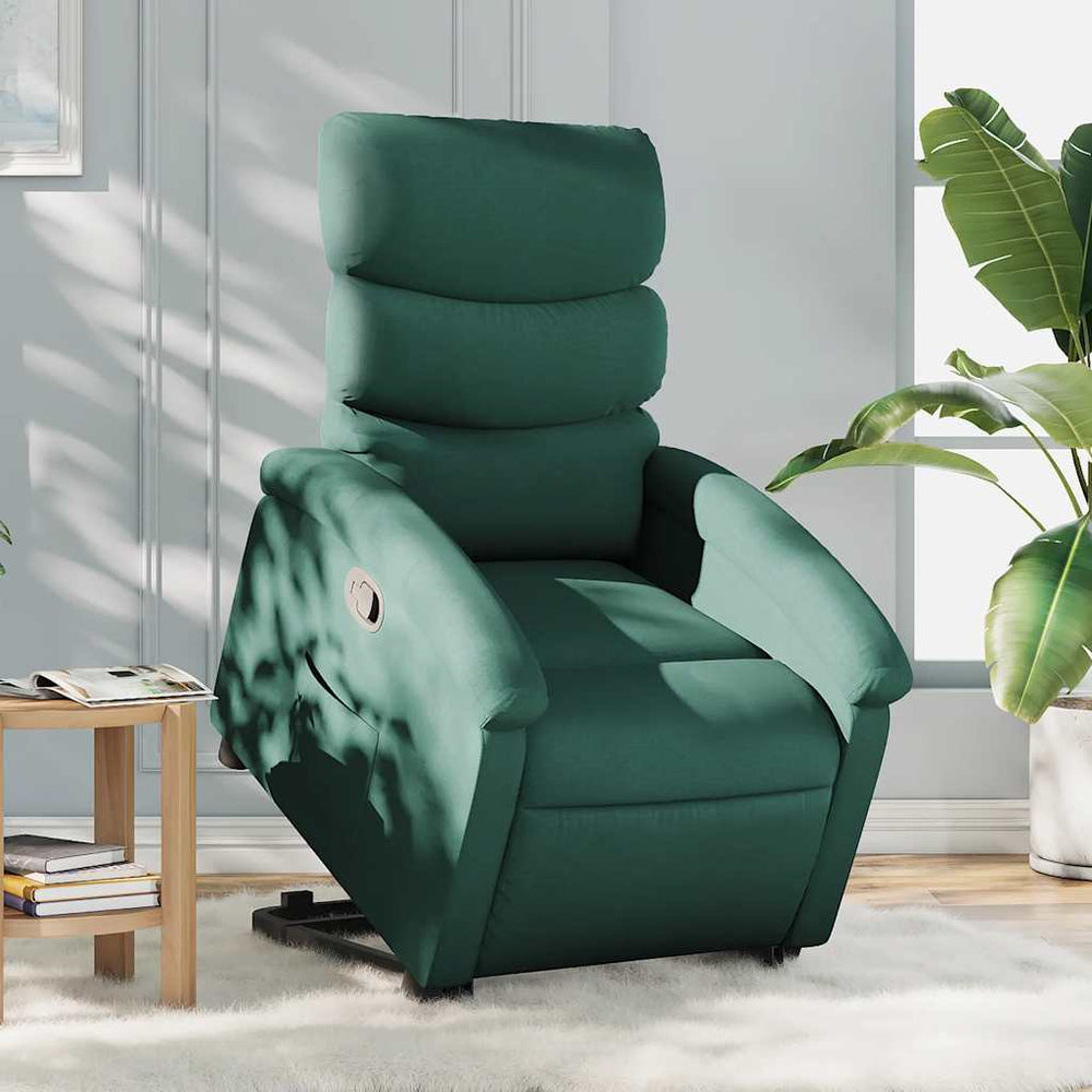 Relaxsessel mit Aufstehhilfe Dunkelgrün