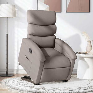 Relaxsessel mit Aufstehhilfe Taupe
