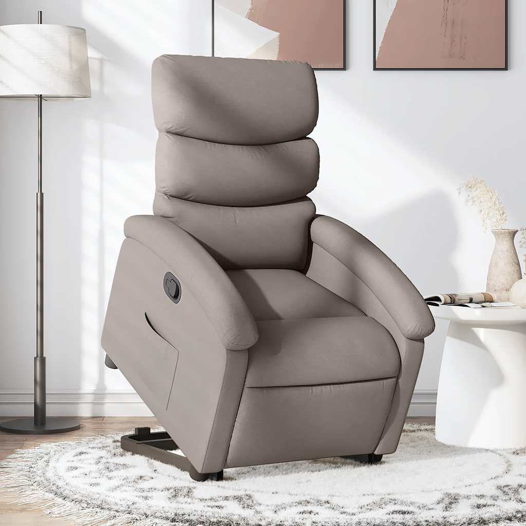 Relaxsessel mit Aufstehhilfe Taupe