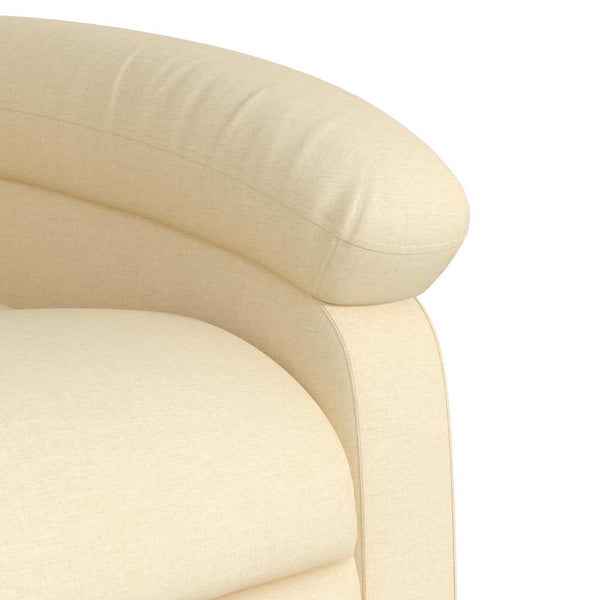 Relaxsessel mit Aufstehhilfe Creme