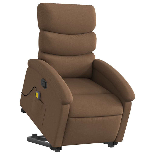 Massagesessel mit Aufstehhilfe Braun