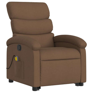 Massagesessel mit Aufstehhilfe Braun
