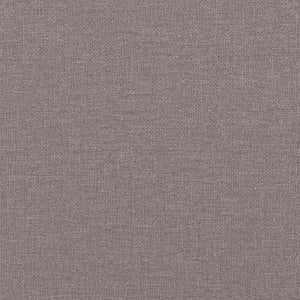 Massagesessel mit Aufstehhilfe Taupe Stoff