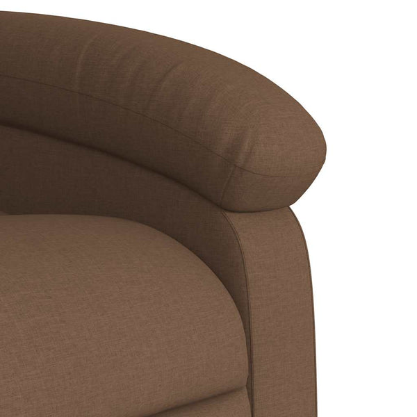 Elektrischer Relaxsessel mit Aufstehhilfe Braun