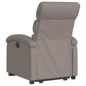 Elektrischer Relaxsessel mit Aufstehhilfe Taupe
