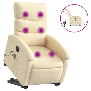 Elektrischer Massagesessel mit Aufstehhilfe Creme