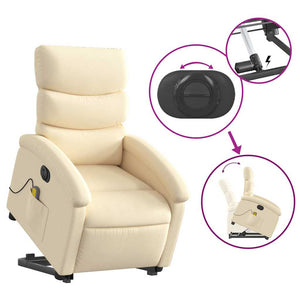 Elektrischer Massagesessel mit Aufstehhilfe Creme