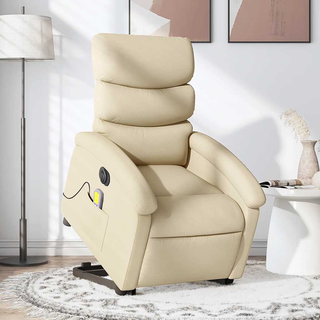 Elektrischer Massagesessel mit Aufstehhilfe Creme