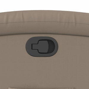 Relaxstuhl mit Aufstehhilfe Cappuccino-Braun