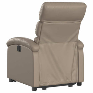 Relaxstuhl mit Aufstehhilfe Cappuccino-Braun