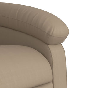 vidaXL Fauteuil de massage releveur marron cappuccino similicuir