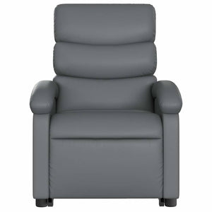 Elektrischer Relaxsessel mit Aufstehhilfe Grau