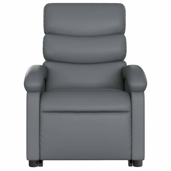 Elektrischer Relaxsessel mit Aufstehhilfe Grau