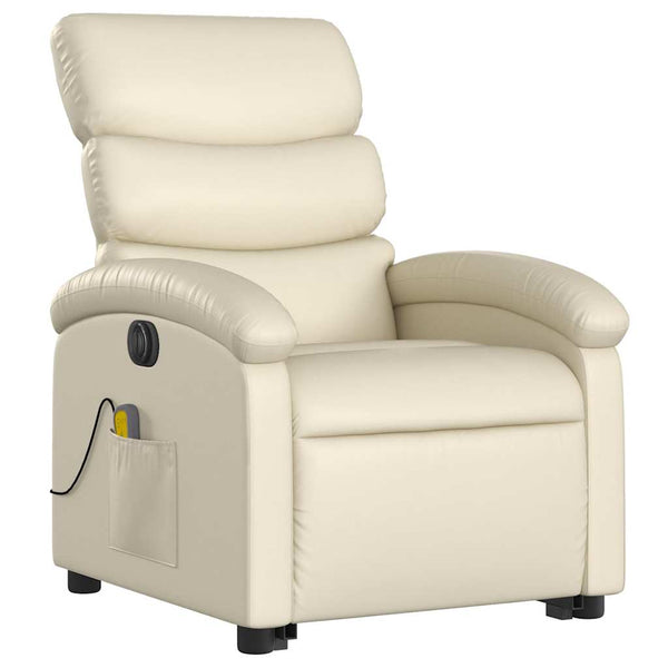 Elektrischer Massagesessel mit Aufstehhilfe Creme