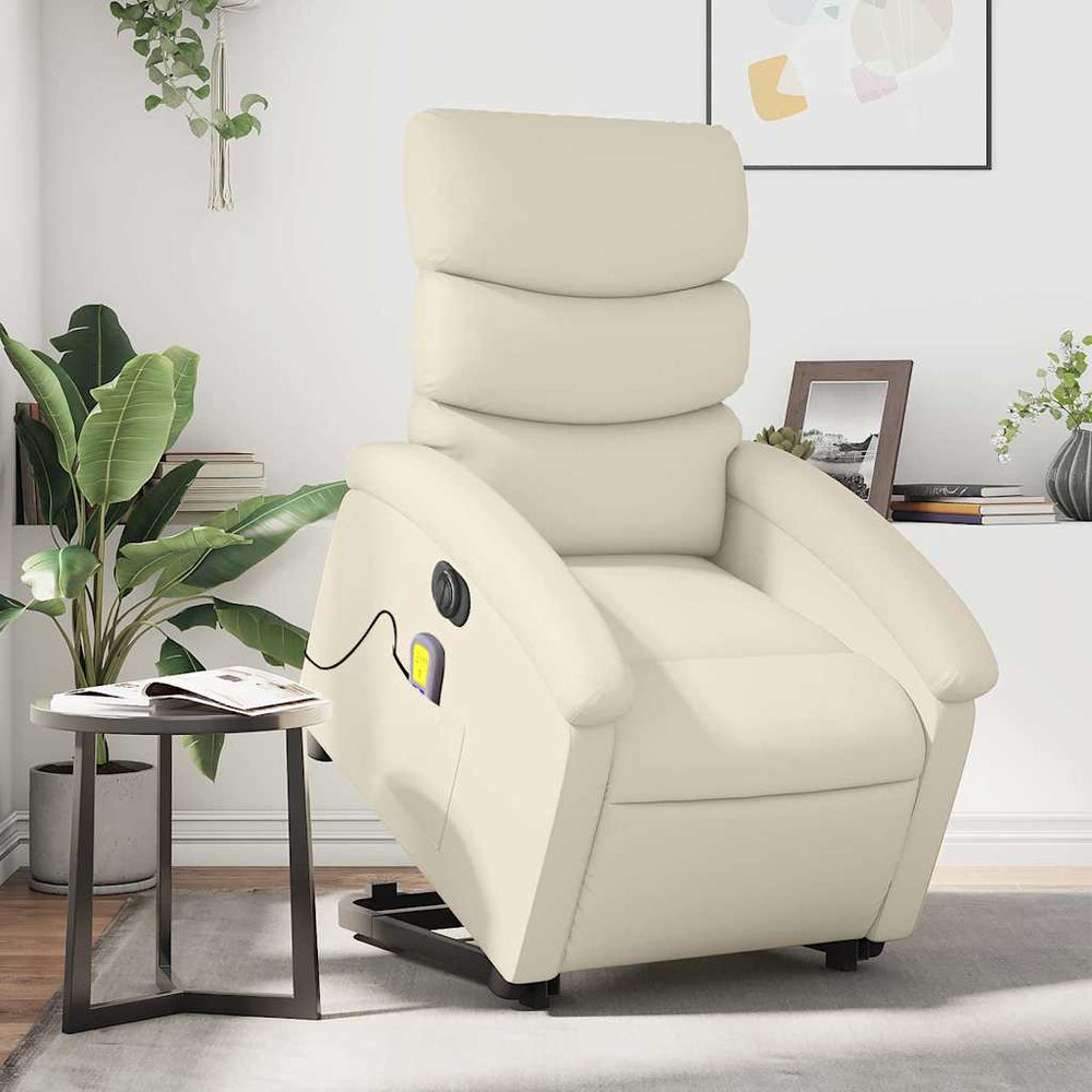 Elektrischer Massagesessel mit Aufstehhilfe Creme