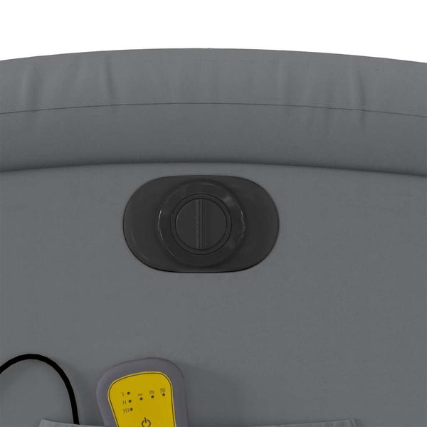 Elektrischer Massagesessel mit Aufstehhilfe Grau