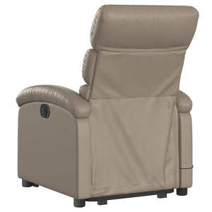 Elektrischer Massagesessel mit Aufstehhilfe Cappuccino