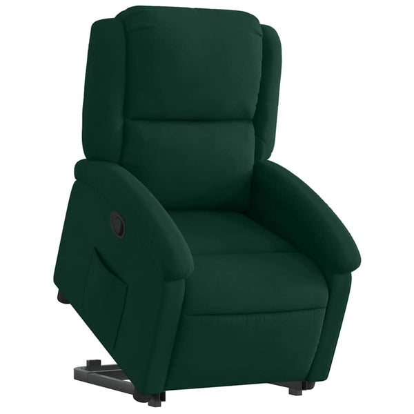 Relax-Sessel mit Aufstehhilfe Dunkelgrün