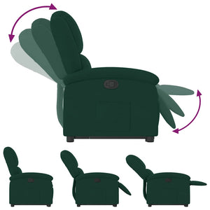Relax-Sessel mit Aufstehhilfe Dunkelgrün