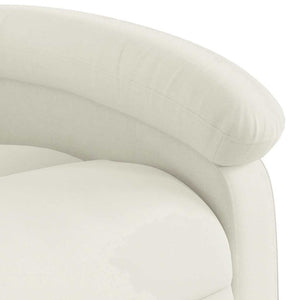 Elektrischer Relaxsessel mit Aufstehhilfe Creme