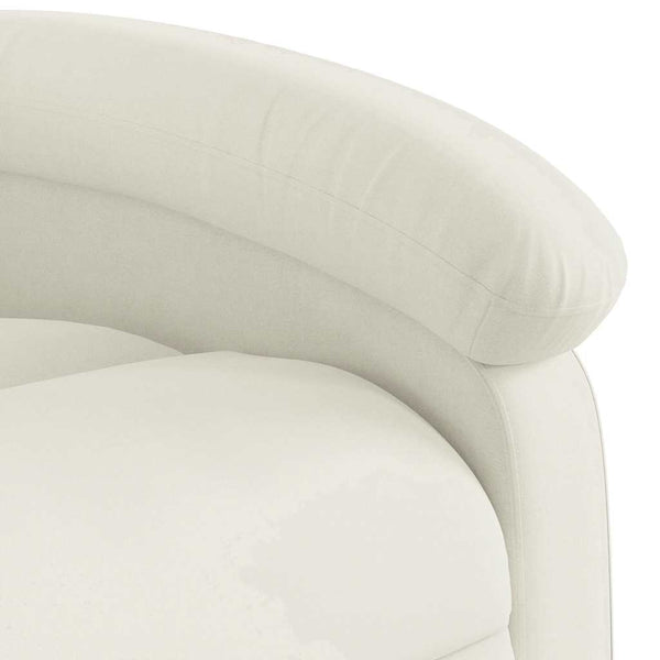 Elektrischer Relaxsessel mit Aufstehhilfe Creme