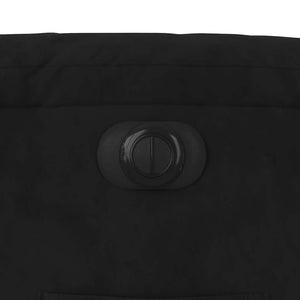 Elektrischer Relaxsessel Schwarz Mikrofaser