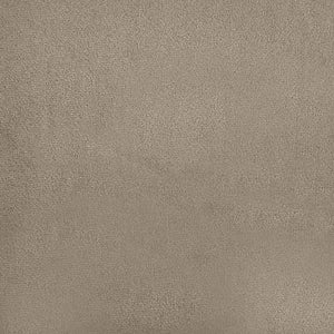 Elektrischer Massagesessel Taupe Mikrofaser