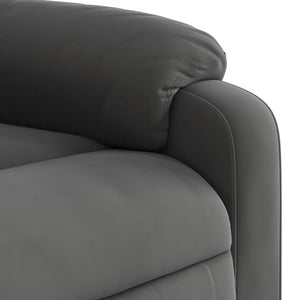 Relaxsessel mit Aufstehhilfe Dunkelgrau