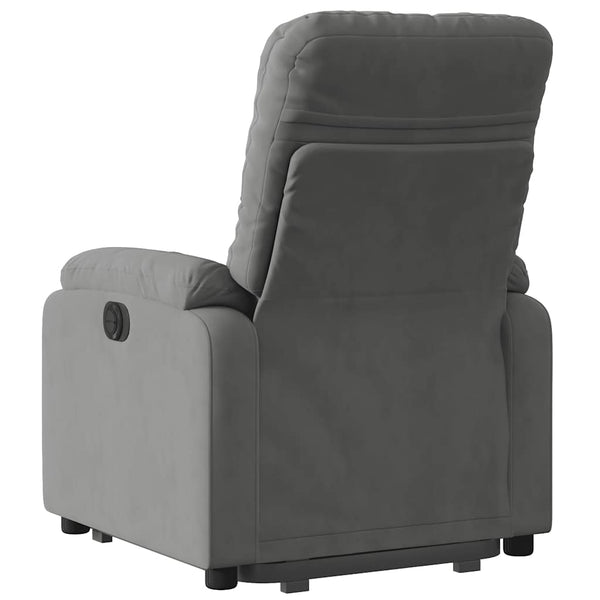 Relaxsessel mit Aufstehhilfe Dunkelgrau