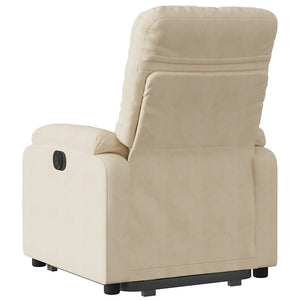 Relaxsessel mit Aufstehhilfe Creme