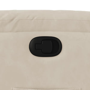 Relaxsessel mit Aufstehhilfe Beige Mikrofaser