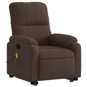 Massagesessel mit Aufstehhilfe Braun