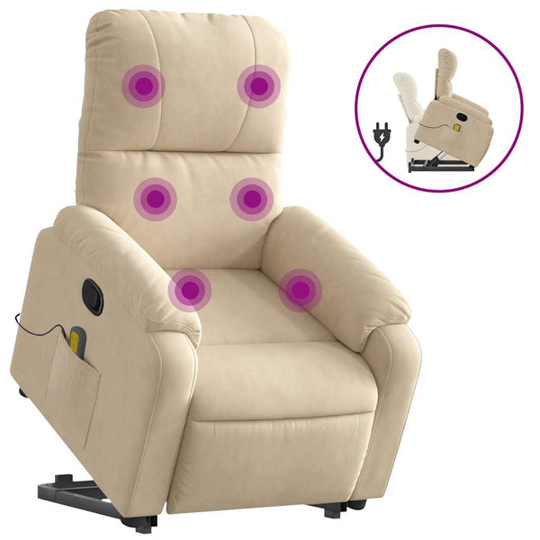 Massagesessel mit Aufstehhilfe Creme