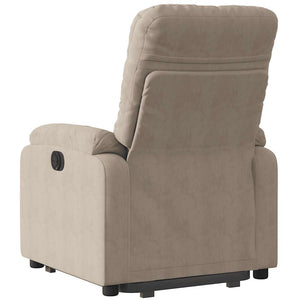 Elektrischer Relaxsessel mit Aufstehhilfe Taupe