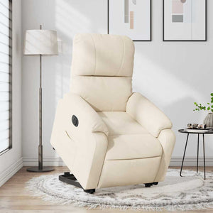 Elektrischer Relaxsessel mit Aufstehhilfe Beige