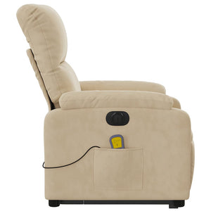 Elektrischer Massagesessel mit Aufstehhilfe Creme