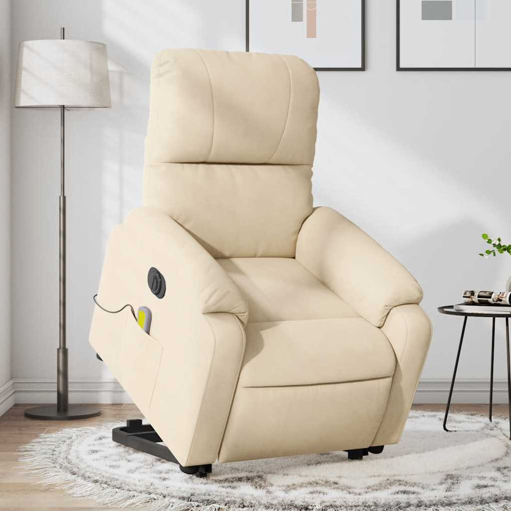 Elektrischer Massagesessel mit Aufstehhilfe Creme