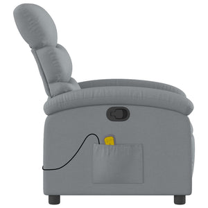 Massage Relaxsessel hellgrau