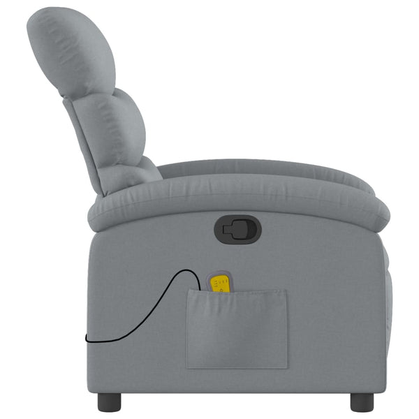 Massage Relaxsessel hellgrau