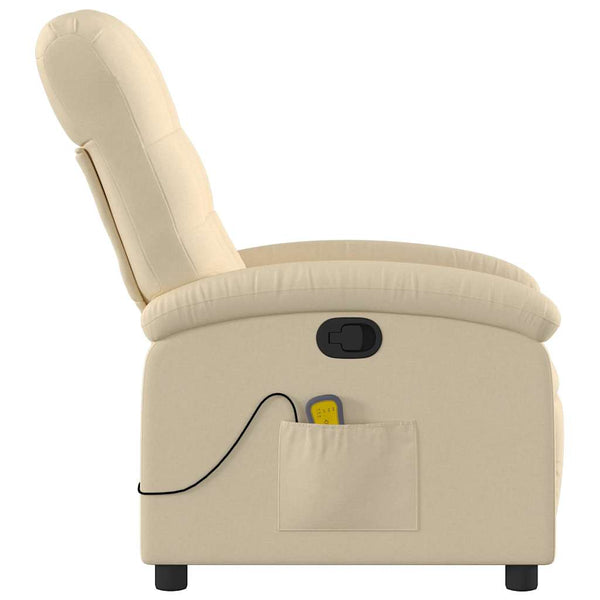 Massage Relaxsessel Cremefarben