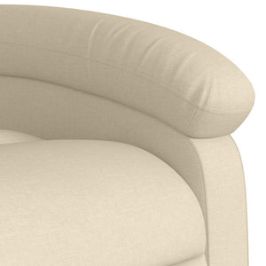 Massage Relaxsessel Cremefarben
