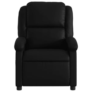 Relaxsessel Kunstleder Schwarz