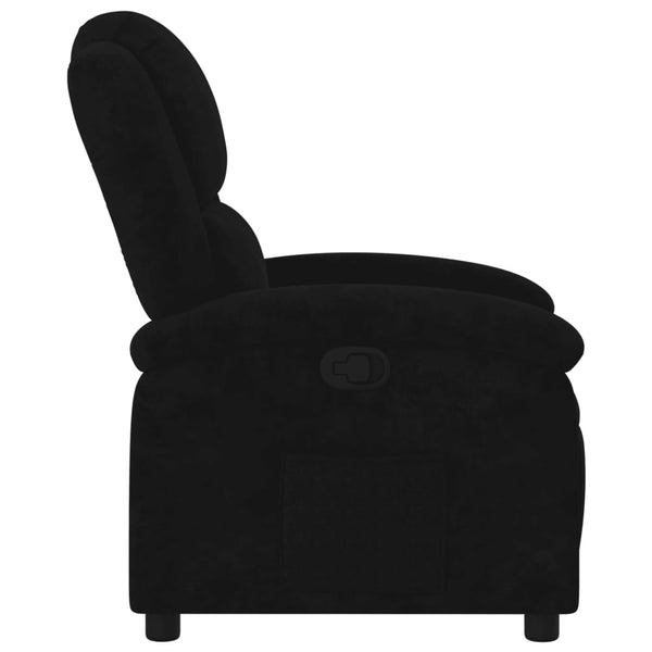 Relaxsessel Schwarzer Samt
