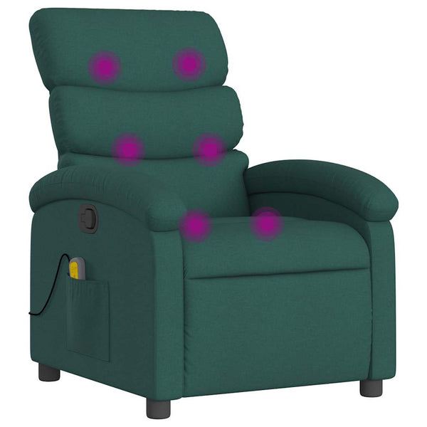 Massage Relaxsessel Dunkelgrün
